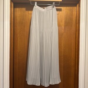 H&M Light Gray Maxi Skirt